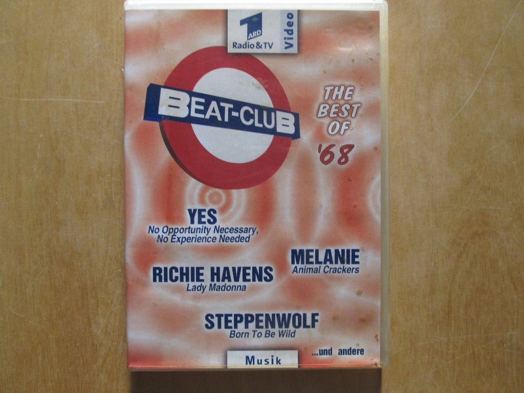 DVD Beatclub The best of 68 Fat Mattress Yes Ten Years After, Alle leeftijden, Ophalen of Verzenden, Zo goed als nieuw, Muziekvideo's