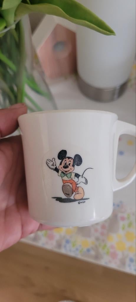 Mickey Mouse mok, Verzamelen, Disney, Ophalen of Verzenden, Winnie de Poeh of vrienden, Zo goed als nieuw, Servies