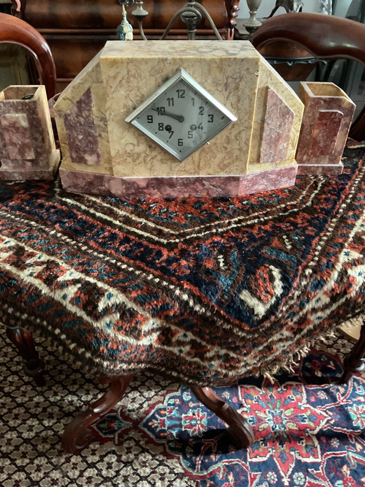 Art Deco klok te koop, Antiek en Kunst, Ophalen