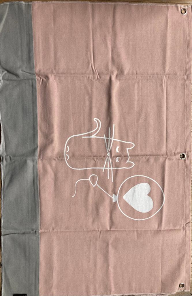 Bedtent roze als half hoogslaper, Ophalen of Verzenden, Zo goed als nieuw