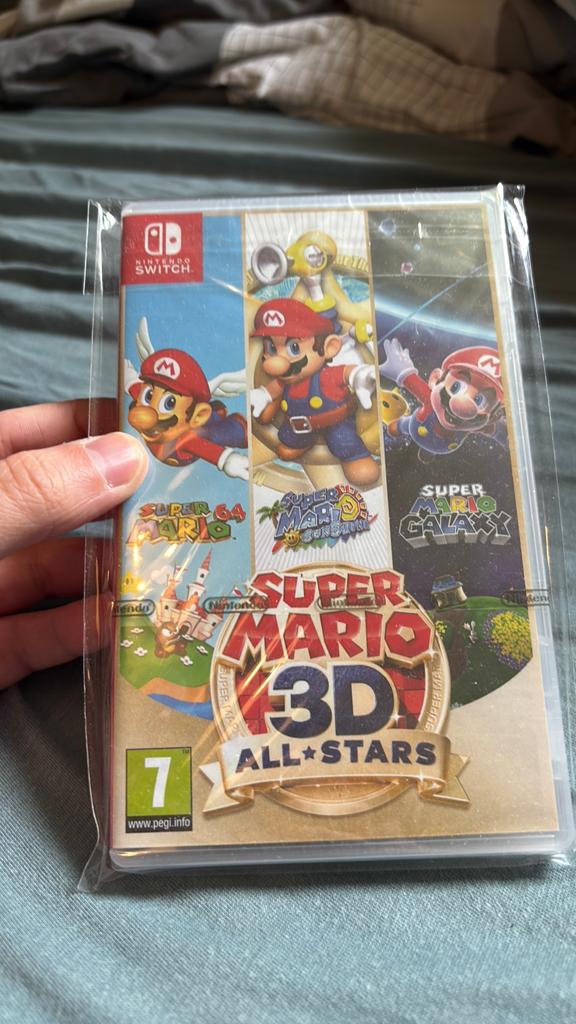 Super mario 3d all stars nieuw sealed, 1 speler, Zo goed als nieuw, Vanaf 7 jaar, Ophalen