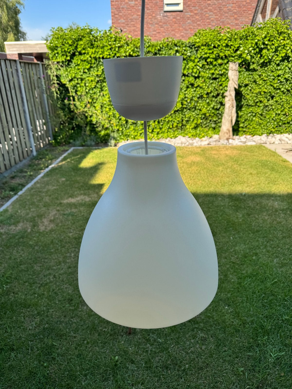 Ikea Lamp - Hanglamp / Plafondlamp, Ophalen of Verzenden, Gebruikt, Kunststof, E27 (groot)