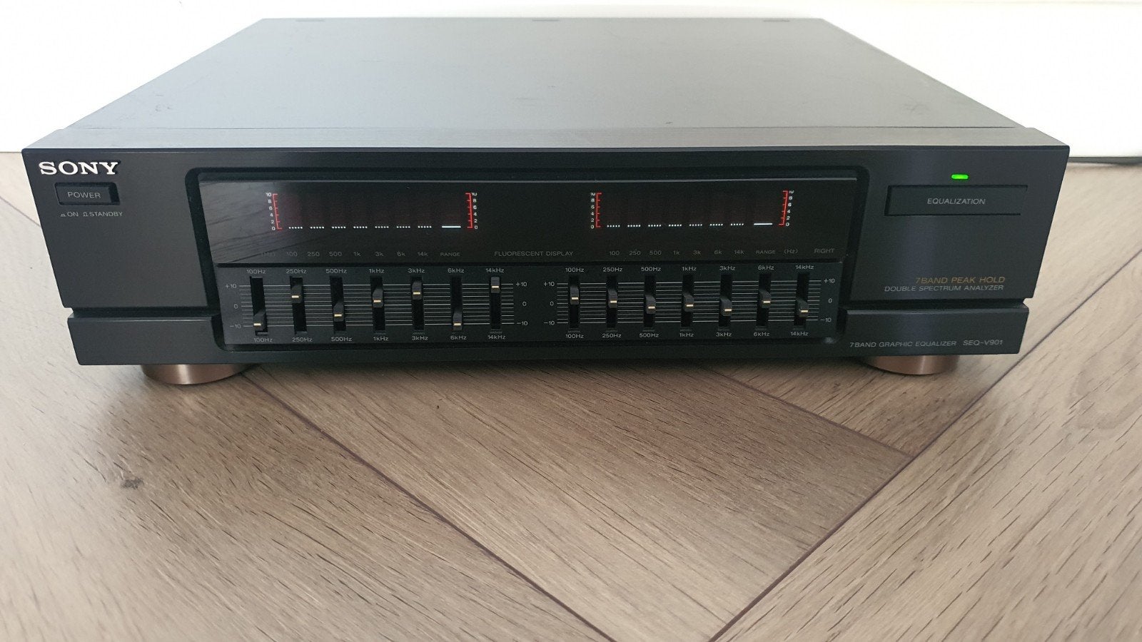 Sony SEQ-V901 Grafische Equalizer - Vintage Audio, Overige systemen, Ophalen of Verzenden, Zo goed als nieuw, Sony