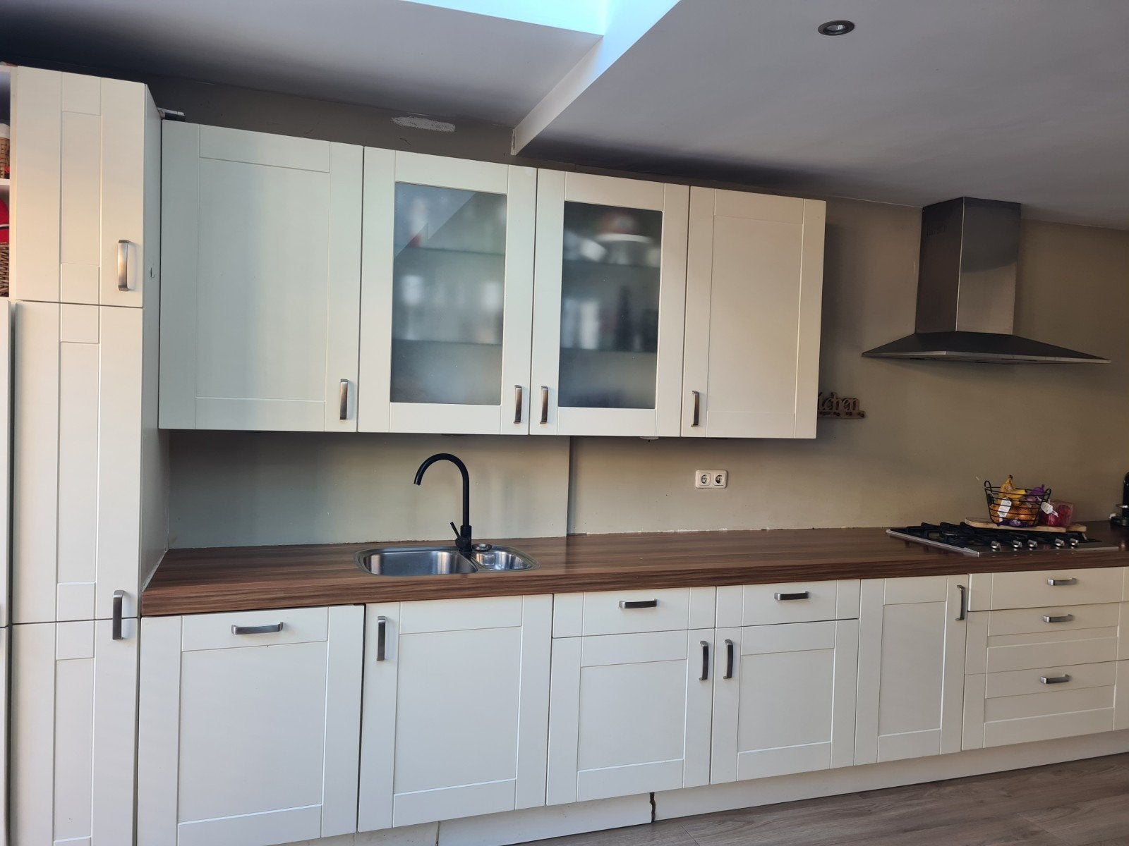 Bruynzeel keuken te koop., Huis en Inrichting, Keuken | Complete keukens, Gebruikt, Overige materialen, Hoekkeuken, Ophalen of Verzenden