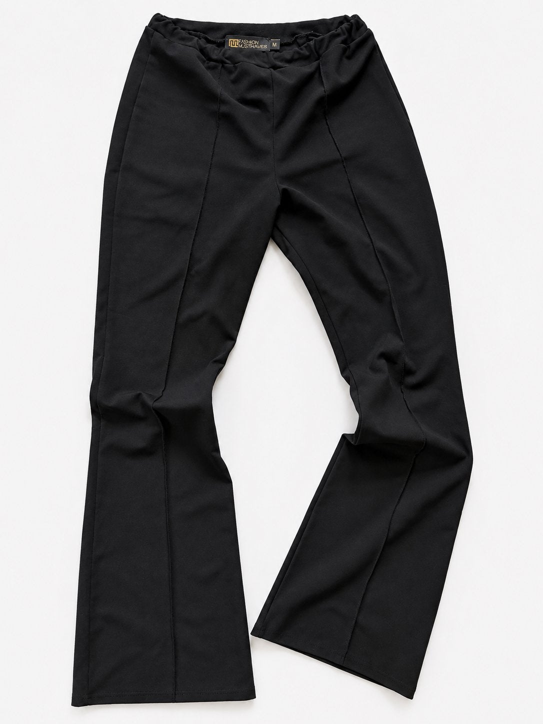 Zwarte flared broek mat 40, Kleding | Dames, Maat 38/40 (M), Zwart, Ophalen of Verzenden, Zo goed als nieuw