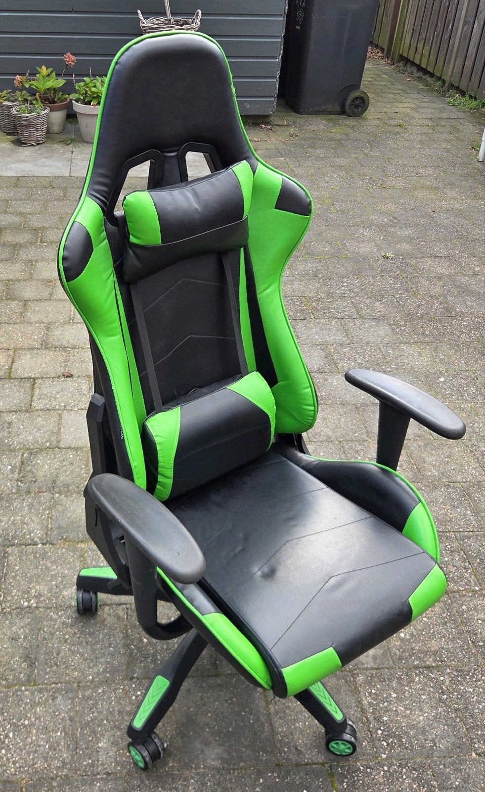 Gaming Bureaustoel Zwart/Groen