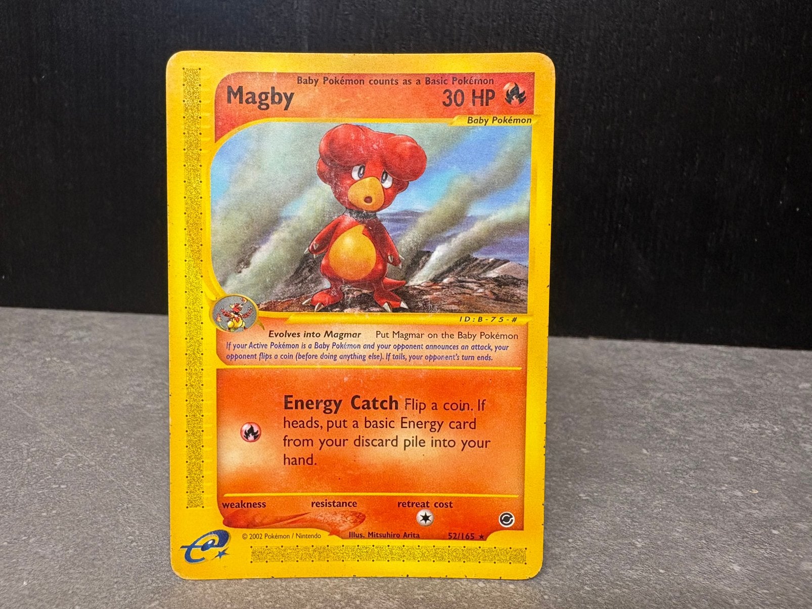 Pokemon Magby 52/165, Ophalen of Verzenden, Gebruikt