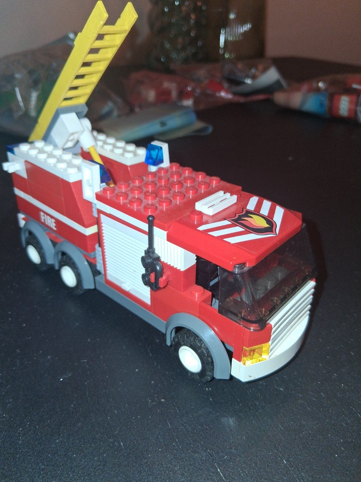 Lego City Brandweerwagen met uitschuifbare ladder