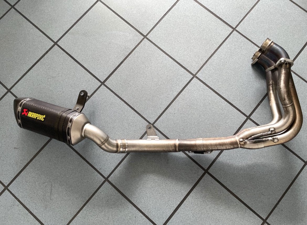 Akrapovic Volledig systeem Kawasaki Z900, Ophalen of Verzenden, Gebruikt