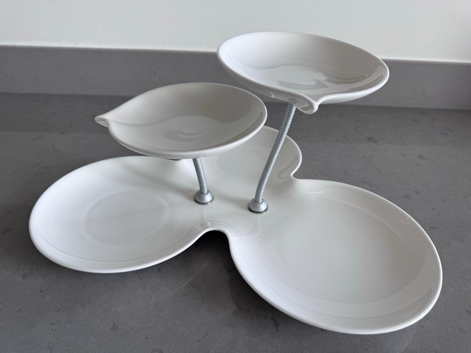 Villeroy & Boch Etagère met schaaltjes - Fine China, Villeroy & Boch, Ophalen of Verzenden, Modern, Porselein