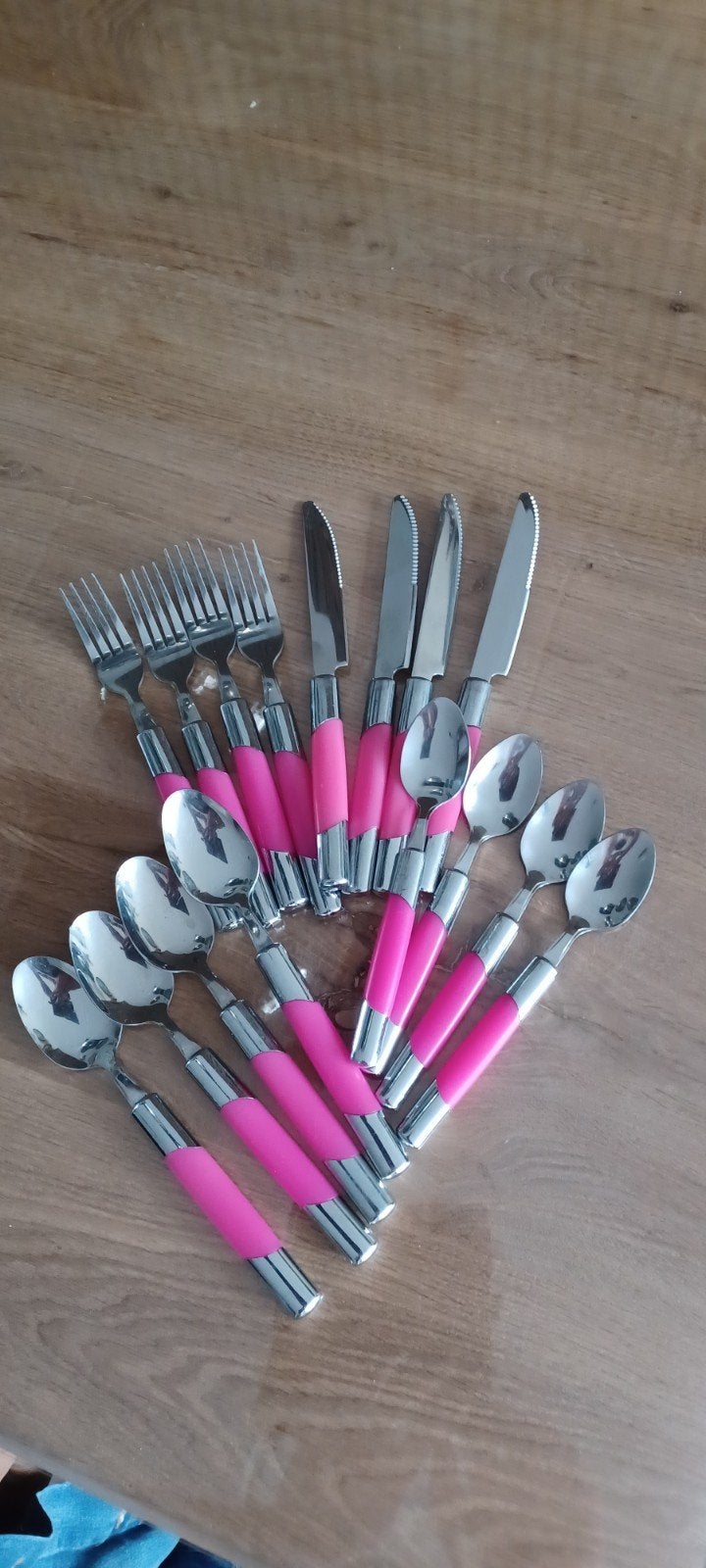 camping bestek, Ophalen