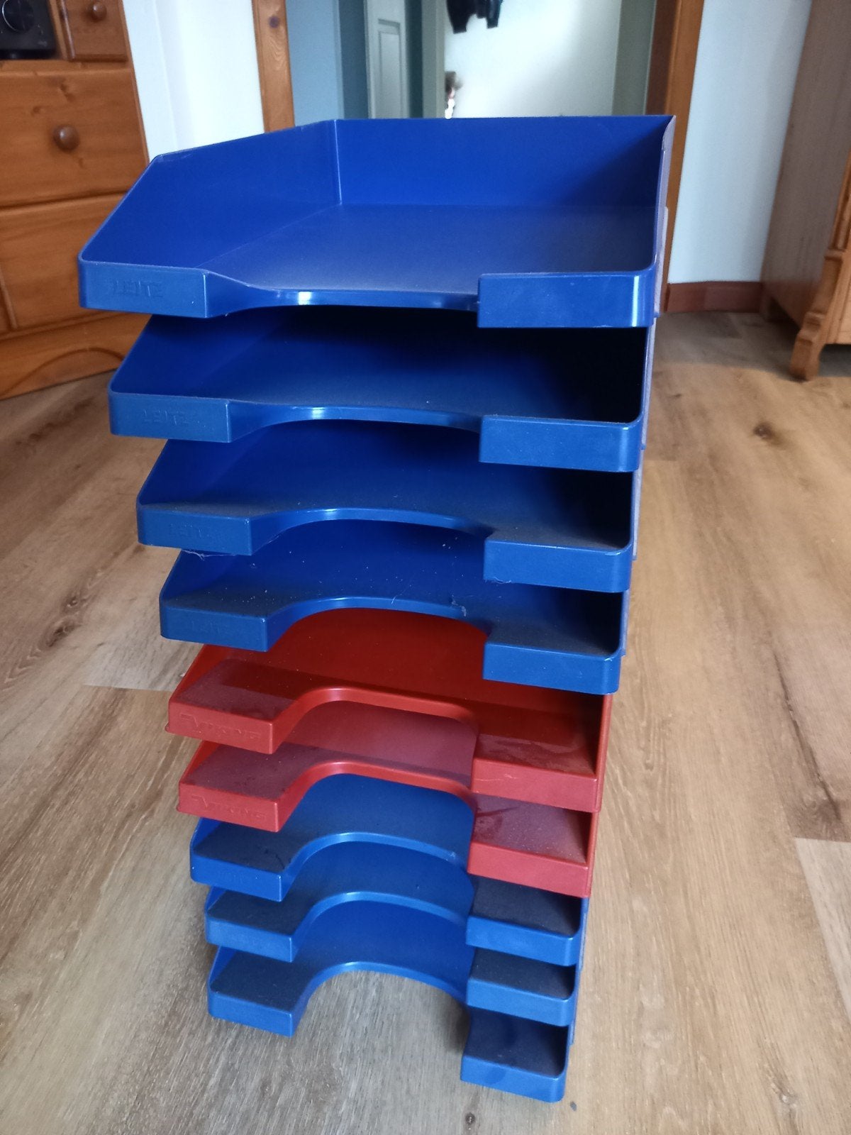 Gratis af te halen: Stapelbare brievenbakjes, Diversen, Ophalen, Gebruikt