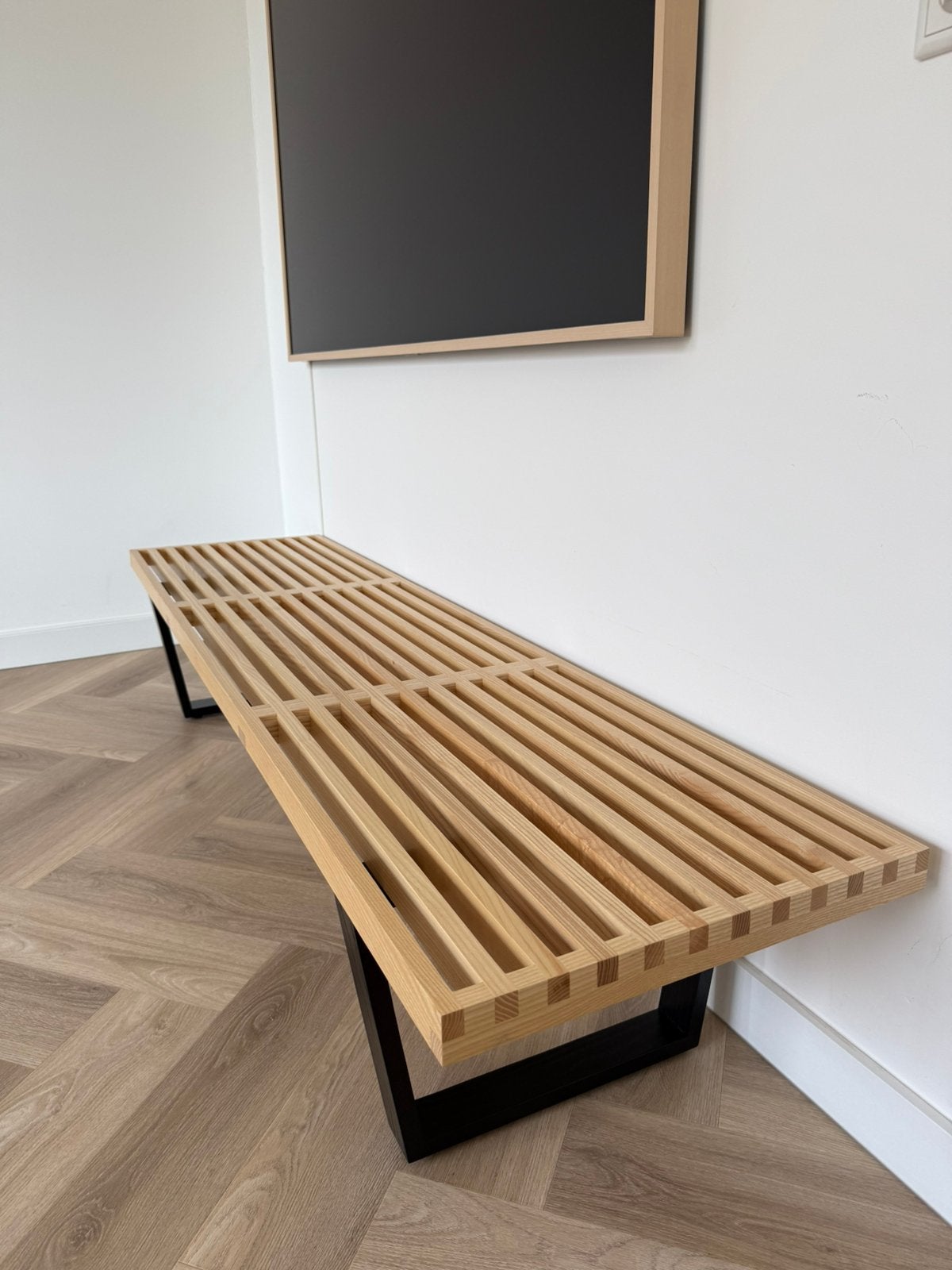 Vitra Nelson Bench - salontafel, Minder dan 50 cm, Ophalen of Verzenden, Zo goed als nieuw, 150 tot 200 cm