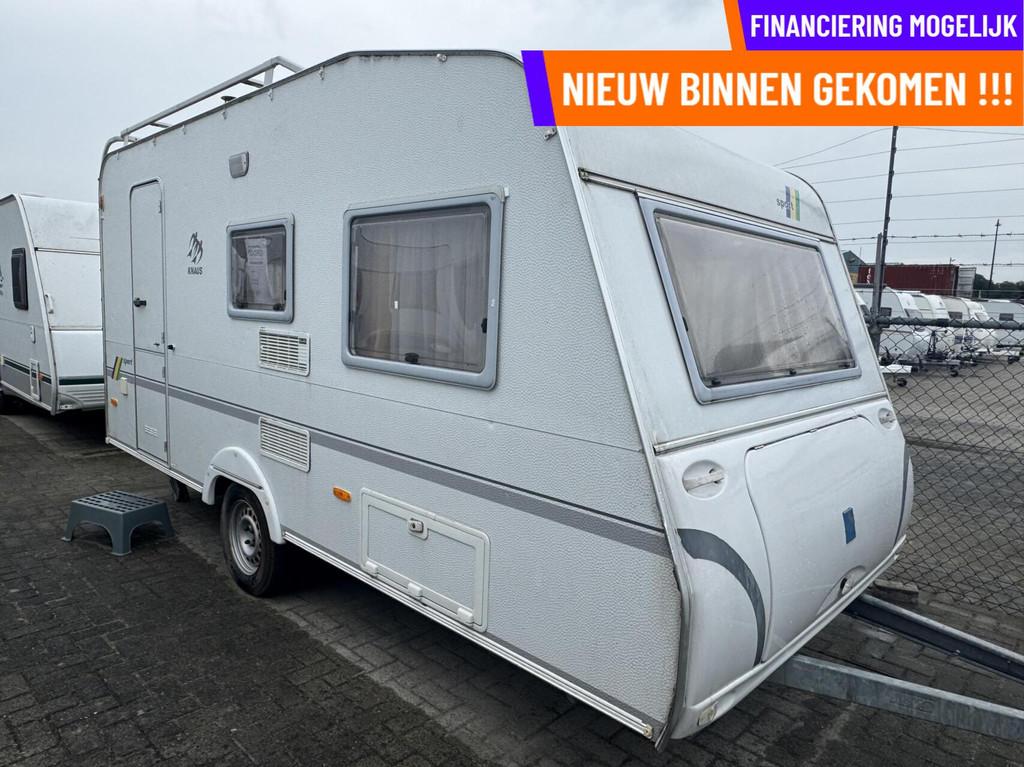 Knaus SPORT W04420, DWARSBED, TREINZIT, VOORTENT, Caravans en Kamperen, Serviceluik, Bedrijf, 750 - 1000 kg, 6 tot 7 meter