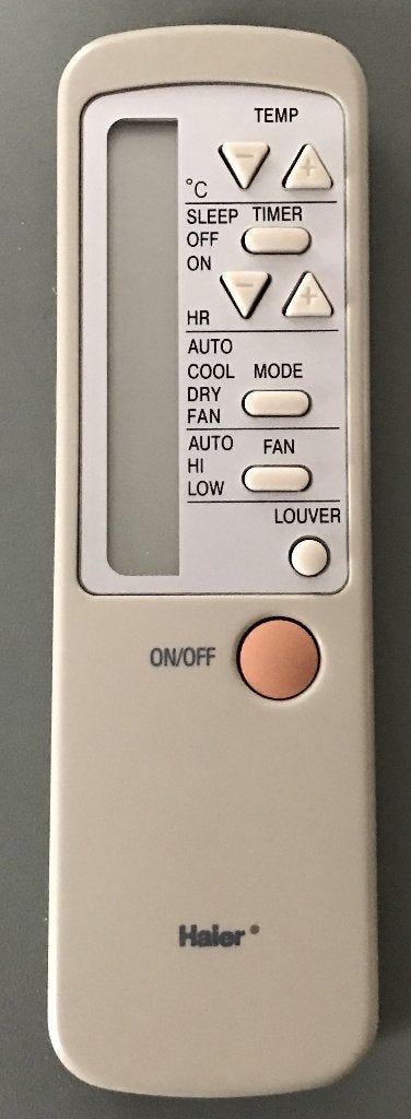 Haler airco afstandsbediening {4016}, Audio, Tv en Foto, Ophalen of Verzenden, Zo goed als nieuw
