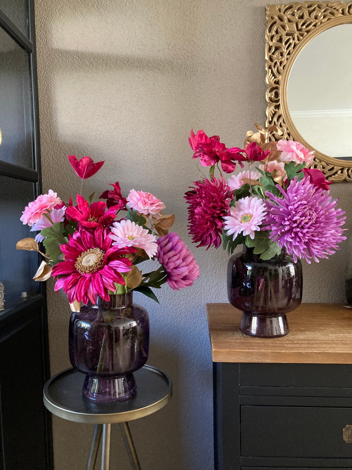 Set Zijden bloemen Compleet Luxe Zijde, Ophalen, Nieuw, Bloemstuk