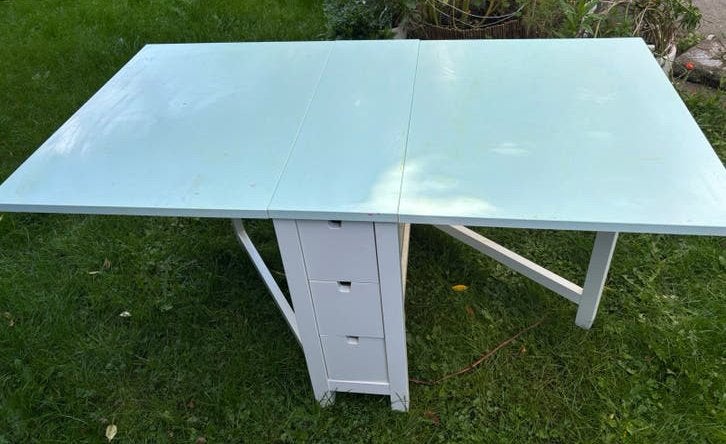 Ikea Norden uitklapbare tafel, Huis en Inrichting, Ophalen of Verzenden, Gebruikt, Rechthoekig, 50 tot 100 cm