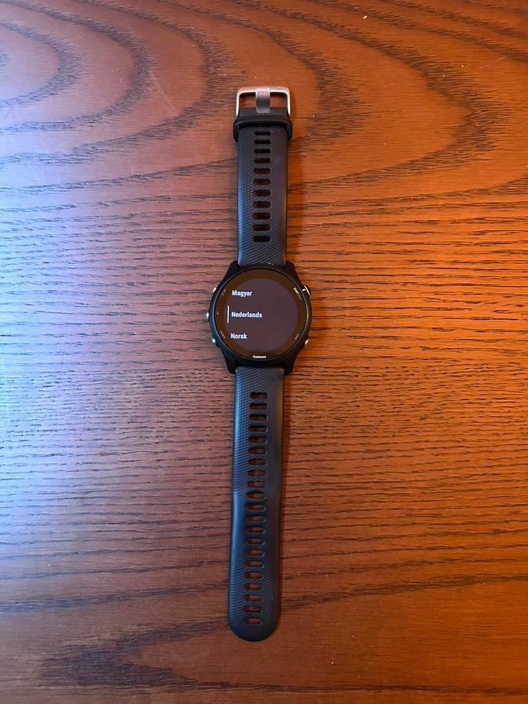 Garmin Forerunner 255 Music zwart, Sieraden, Tassen en Uiterlijk, Sporthorloges, Ophalen, Zo goed als nieuw, Zwart, Android