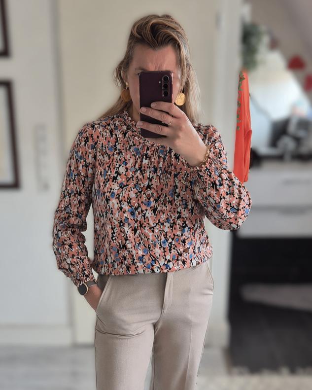 Floral top • Another Woman • multicolour • nieuw • maat S, Kleding | Dames, Nieuw, Ophalen of Verzenden, Lange mouw, Maat 36 (S)