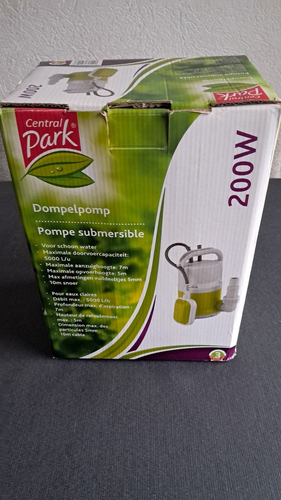 Dompelpomp, Ophalen of Verzenden, Zo goed als nieuw, Elektrisch, Dompelpomp
