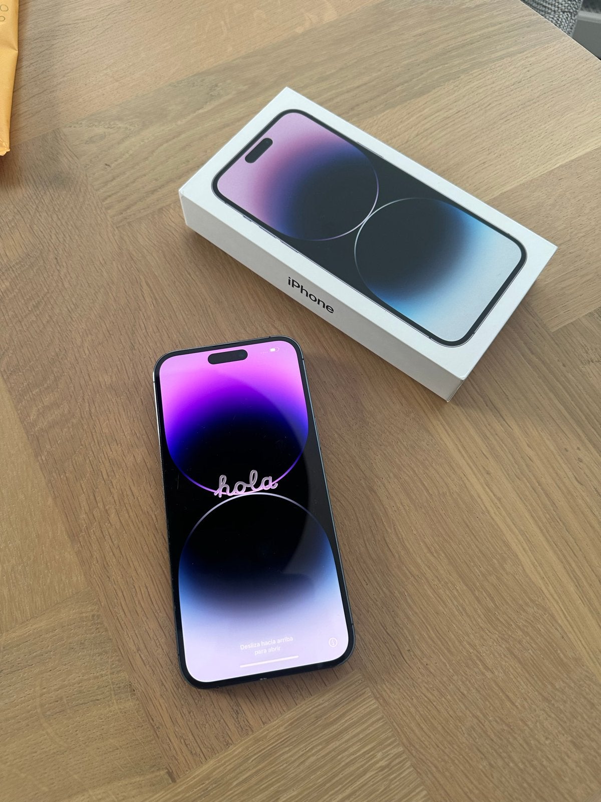 iPhone 14 Pro Max 128GB Deep Purple - 85% Batterij, Ophalen, 128 GB, Paars, Zo goed als nieuw