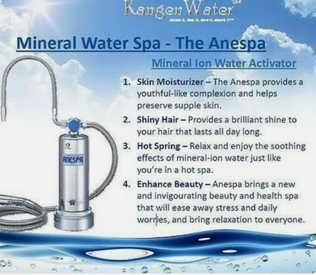 Anespa DX Mineraal Ion Water Activator - Gloednieuw, Witgoed en Apparatuur, Ophalen of Verzenden, Nieuw, Overige typen