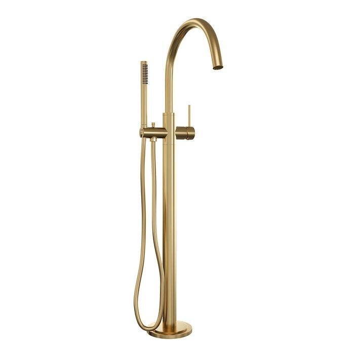 Brauer Gold Edition vrijstaande badkraan goud, Ophalen, Gebruikt, Bad