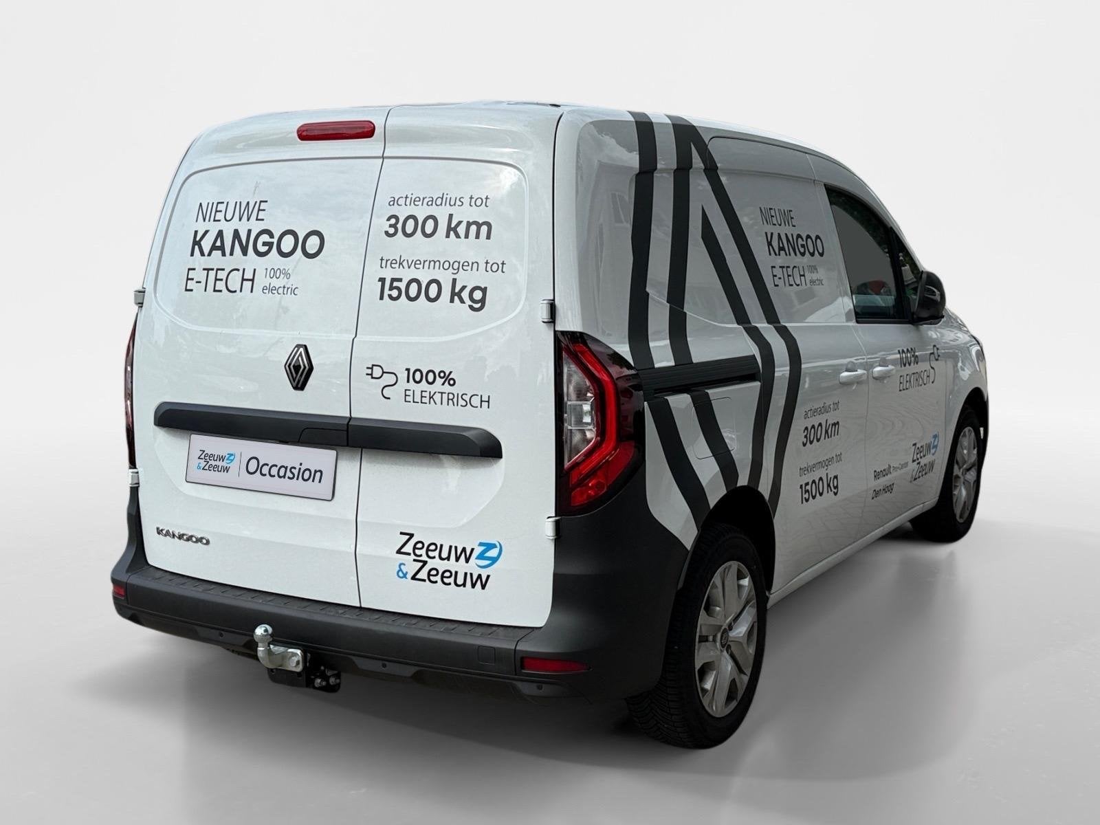 Renault Kangoo E-Tech Extra L1 44 kWh AUTOMAAT AIRCO CAMERA, Auto's, Bestelauto's, Stof, Met garantie (alle), Renault, Origineel Nederlands