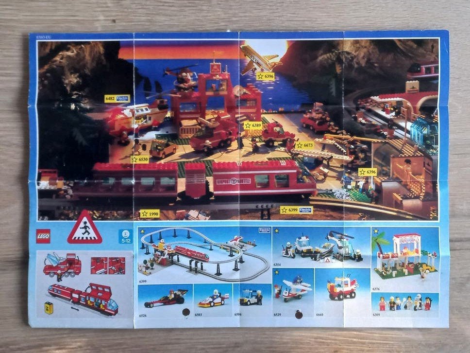 vintage mini-catalogus nr. 113183-EU van LEGO / Legoland uit, Kinderen en Baby's, Lego, Overige typen, Ophalen of Verzenden, City