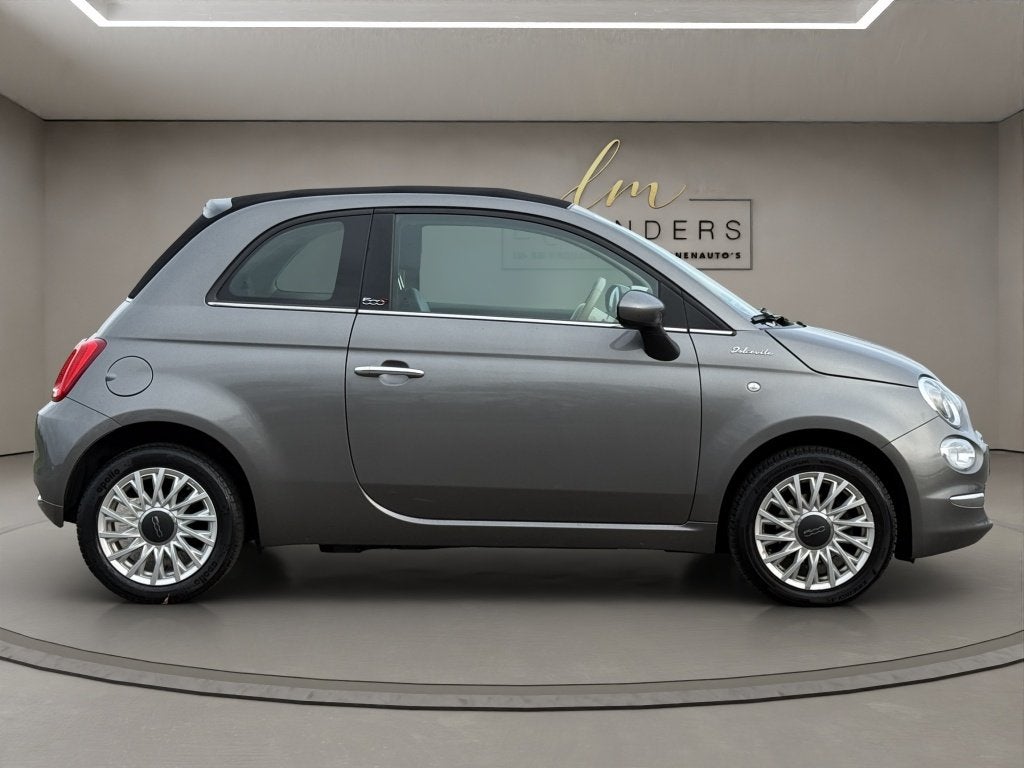 Fiat 500C 1.0 Hybrid Dolcevita 2022 GRIJS | Cabriolet | Lede, Auto's, Fiat, Keurmerk '100% Onderhouden', Automatische klimaatregeling