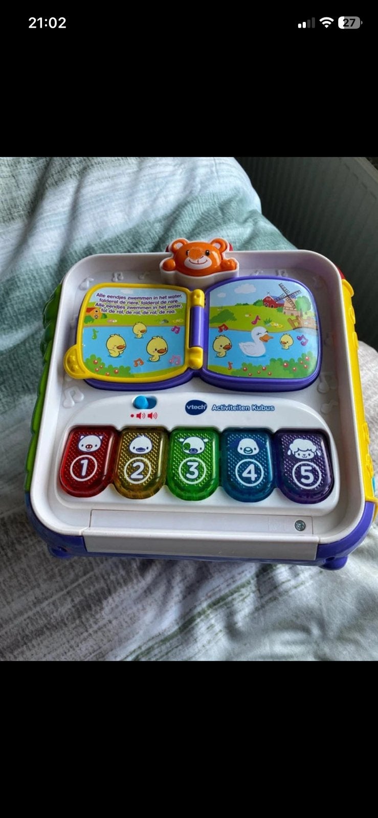 Btech baby activiteiten kubus, Kinderen en Baby's, Ophalen of Verzenden, Zo goed als nieuw, 6 maanden tot 2 jaar