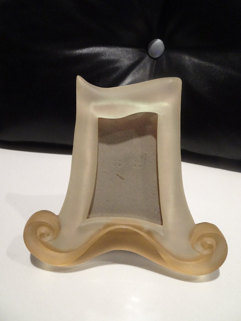 DESIGN parelmoer/goudkleurige foto lijst, Verzenden, Zo goed als nieuw