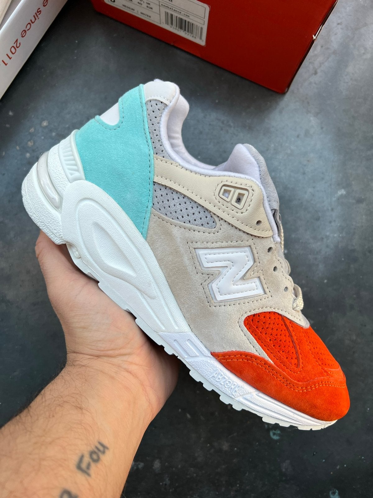 New Balance 990V2 Kith cyclades M990KC2 40 jjjjound 1500, Kleding | Heren, Schoenen, Overige kleuren, Nieuw, Ophalen of Verzenden