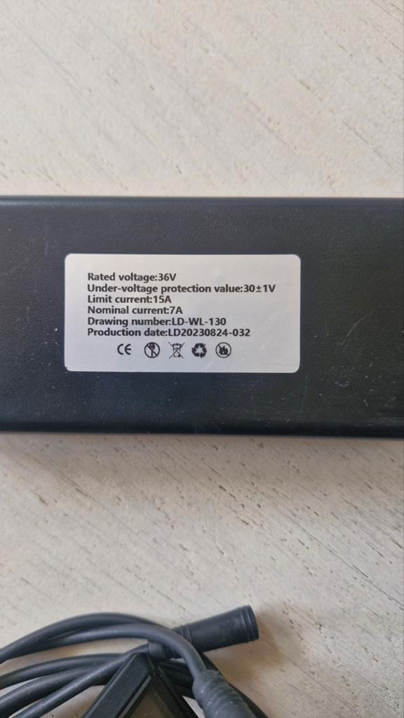 Fatbike controller, compleet met scherm en kabel, Fietsen en Brommers, Fietsonderdelen, Ophalen of Verzenden, Gebruikt, Fatbike