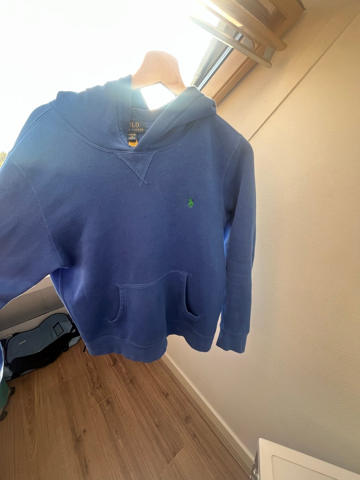 Polo Ralph Lauren hoodie blauw maat L (14-16), Ophalen of Verzenden, Gebruikt, Jongen of Meisje