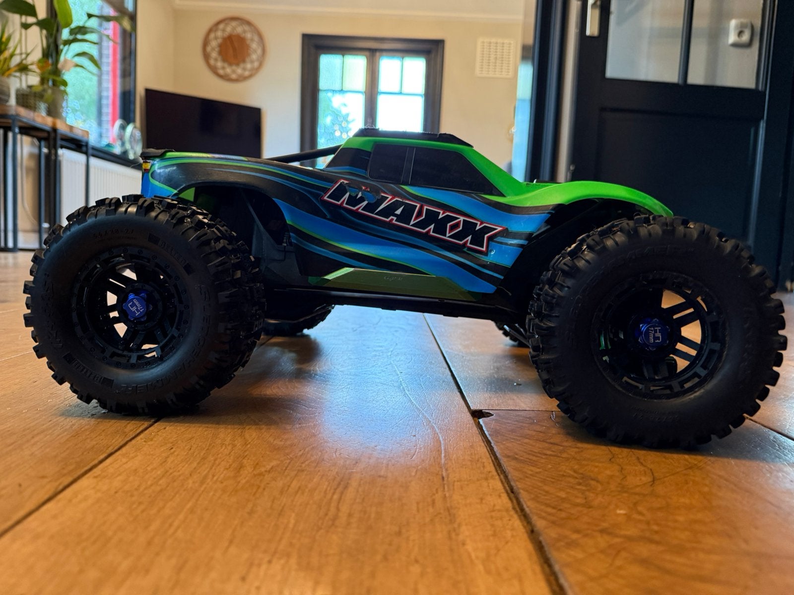 Traxxas Maxx V1 widemaxx meer dan complete set, Elektro, Gebruikt, Auto offroad, Ophalen of Verzenden