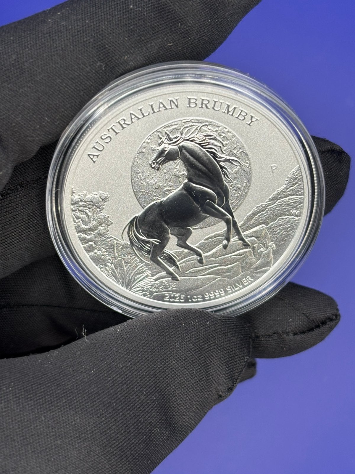 Australian Brumby Horse 2026 Perth Mint - prachtige munt, Ophalen of Verzenden, Zilver