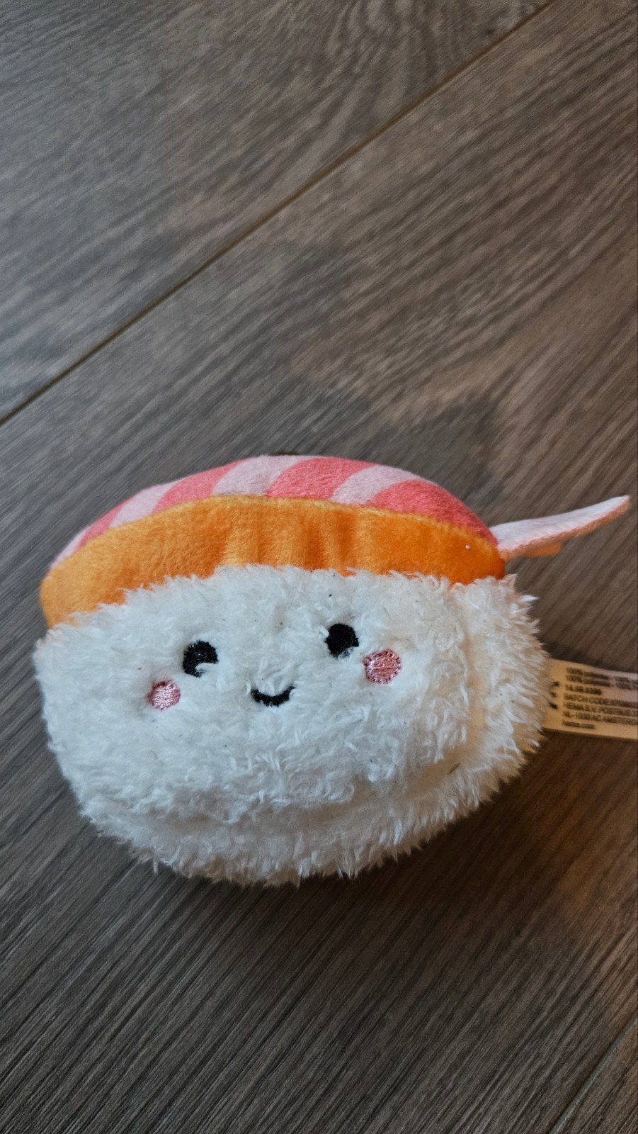 Sushi pluche sleutelhanger, Ophalen of Verzenden, Overige typen