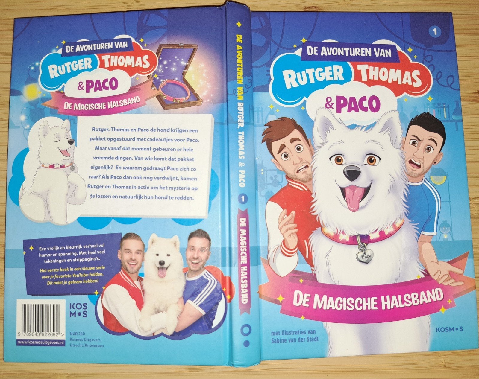 De Avonturen van Rutger, Thomas & Paco: De Magische Halsband, Ophalen, Zo goed als nieuw, Rutger, Thomas & Paco, Fictie algemeen