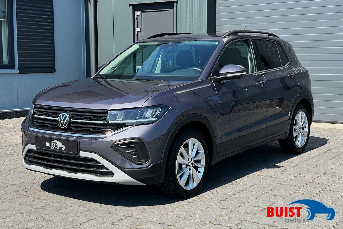 Volkswagen T-Cross 1.0 TSI Life Edition DSG CAMERA 17" VIRTU, Dealer onderhouden, Gebruikt, Overige kleuren, Met garantie (alle)