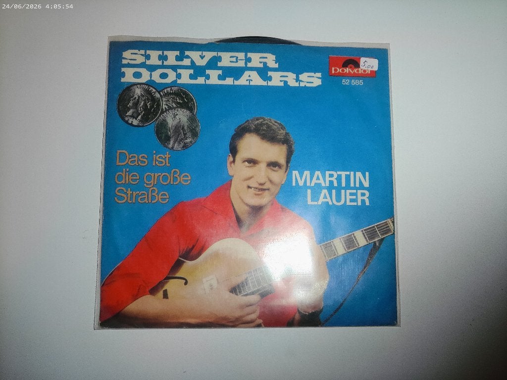 Martin Lauer - Silver Dollars, Fotohoes, 7 inch, Single, Ophalen of Verzenden