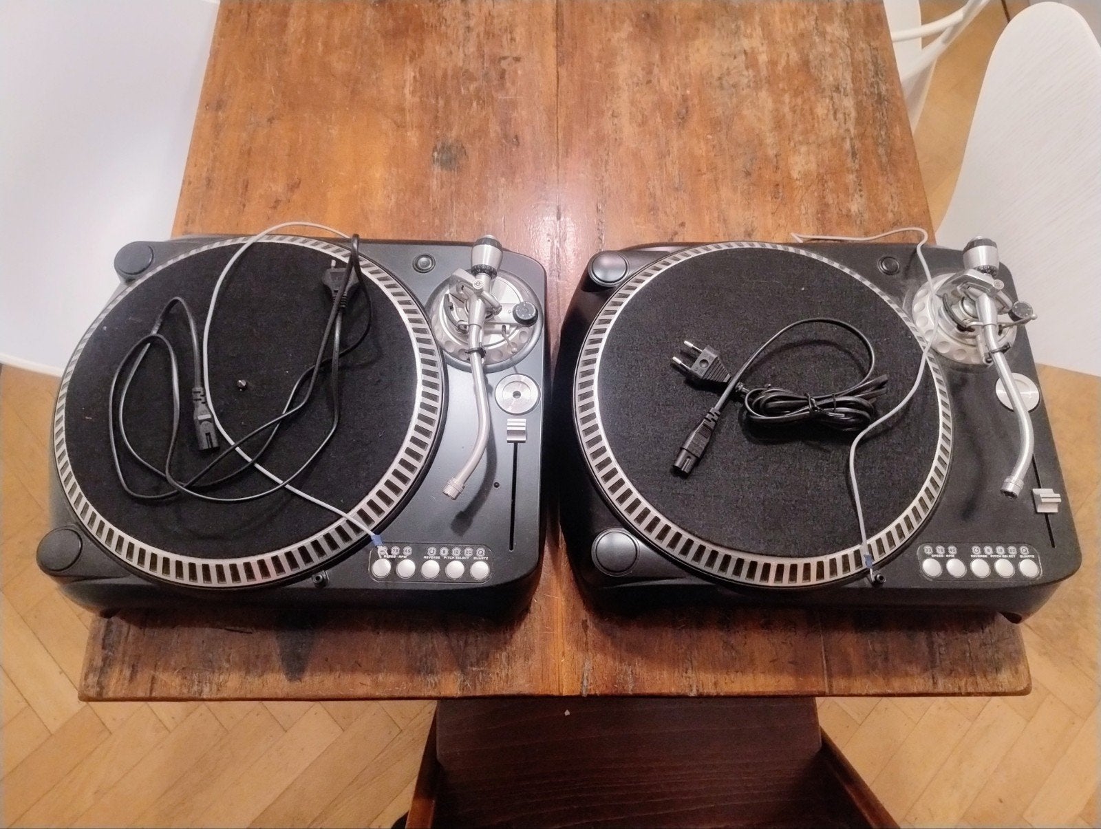 2 JB systems T3 Draaitafels, Gebruikt, Pitch-regelaar, Platenspeler, Ophalen