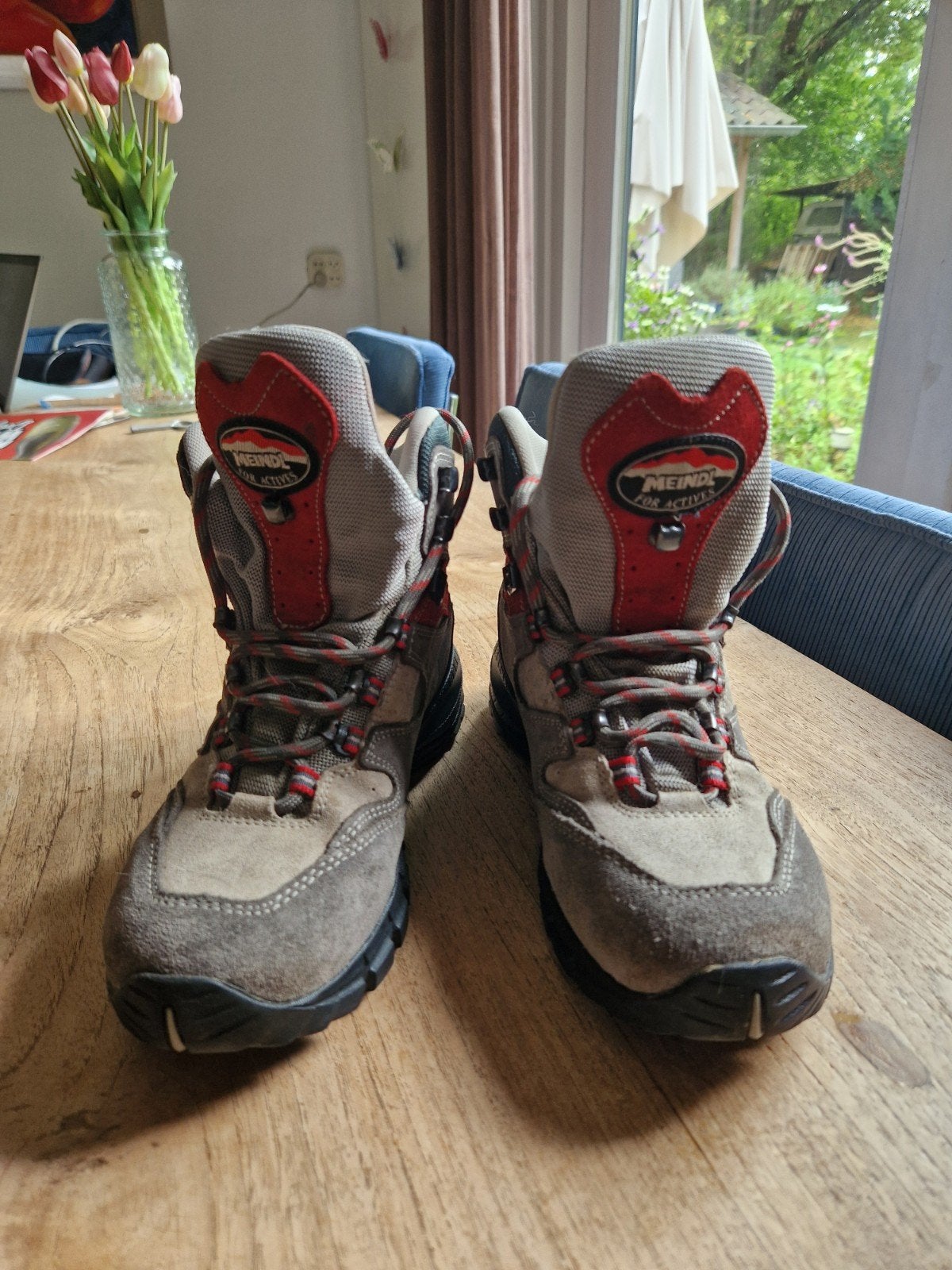 Meindl wandelschoenen - Zeer goede staat - maat 38, Ophalen of Verzenden, Zo goed als nieuw, Schoenen
