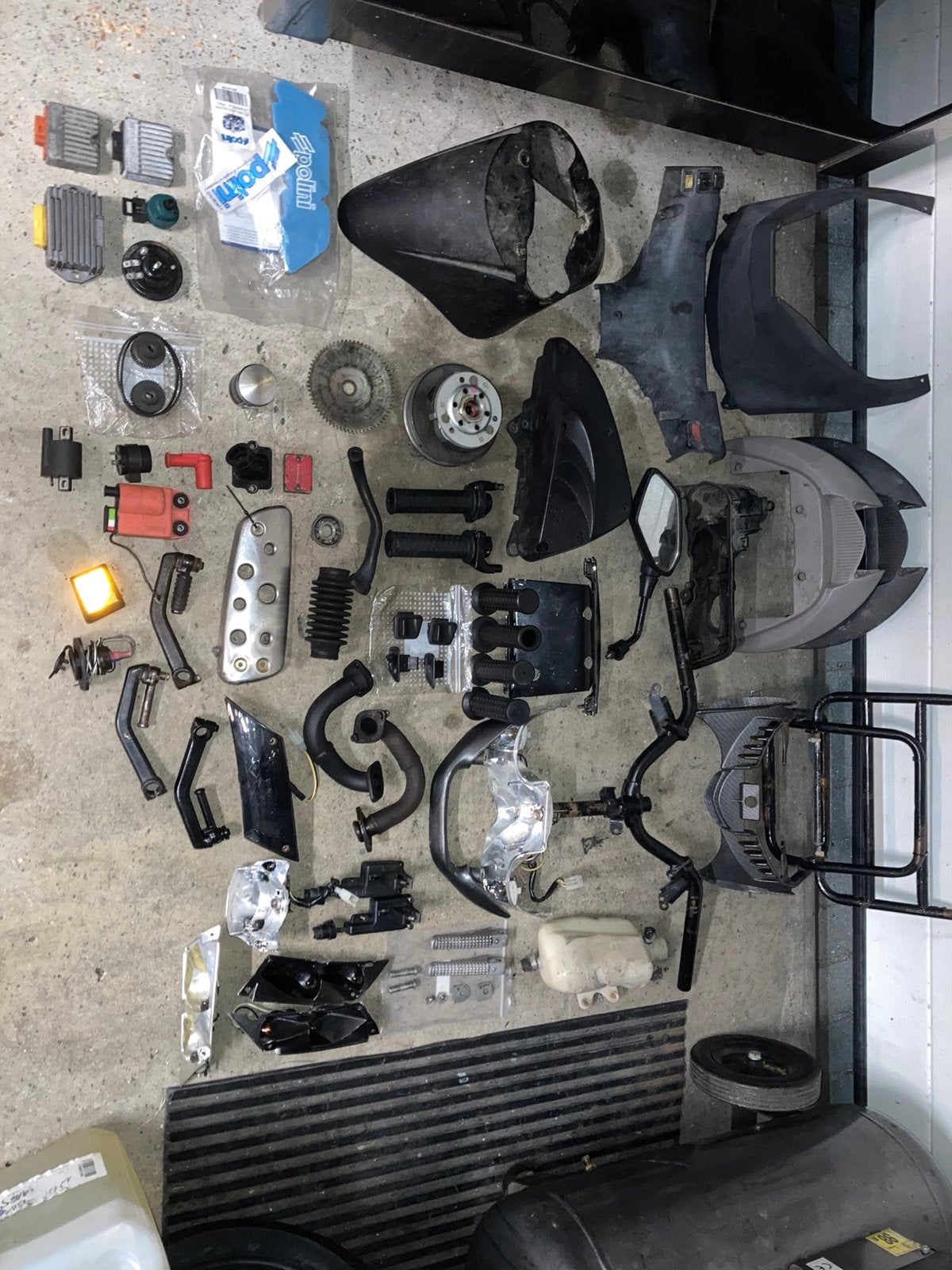piaggio 50cc onderdelen zip runner type 3, Ophalen of Verzenden
