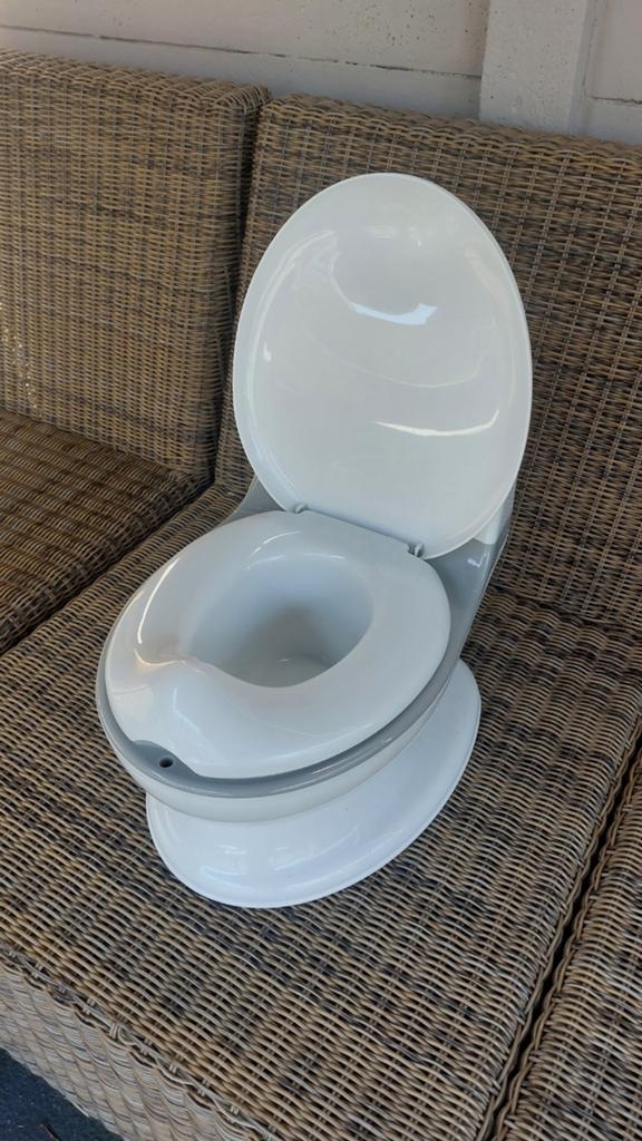 Baninni Kindertoilet Pippi Grijs - Potje voor Kinderen, Ophalen