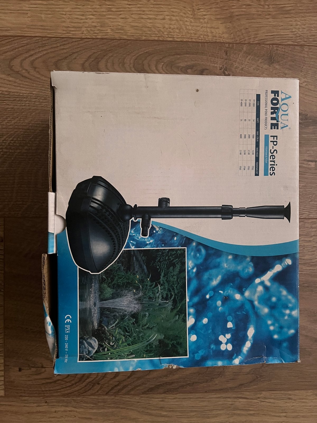 Aqua Forte FP-Series Vijverpomp - Nieuw in doos, Ophalen of Verzenden, Nieuw, Vijverpomp
