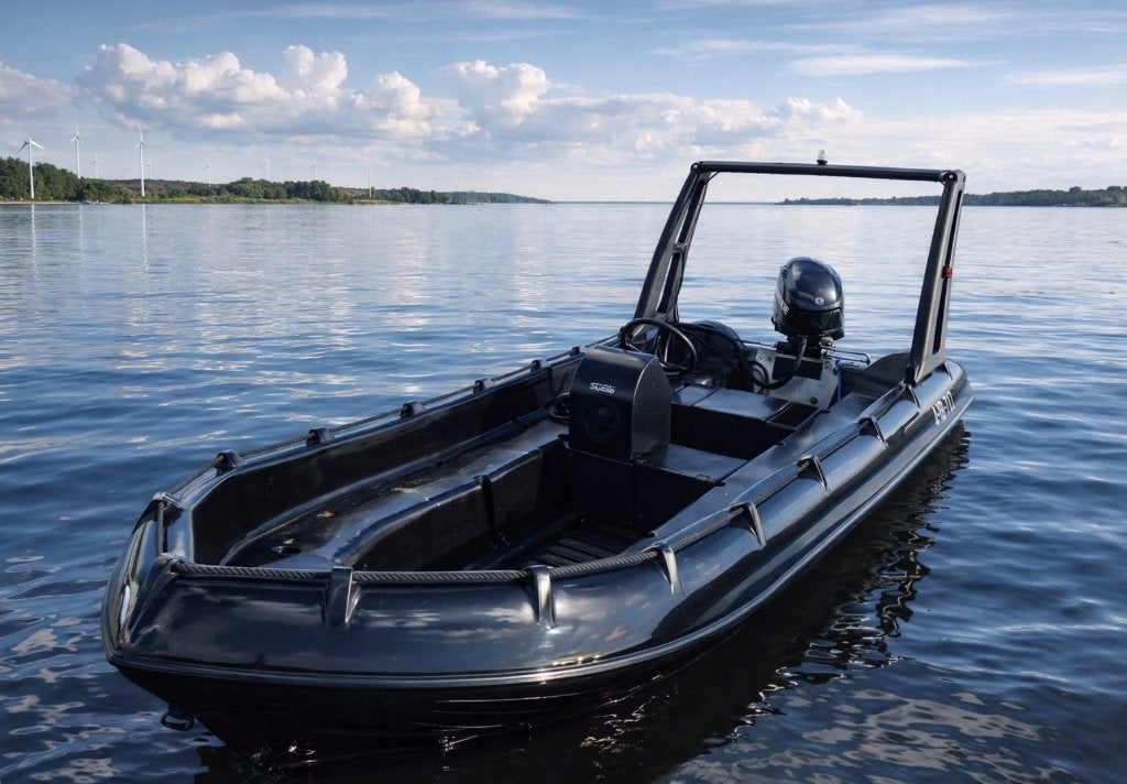 Whaly 435, 40 PK Evinrude E-TEC | Stoer uitgevoerd, Watersport en Boten, Ophalen, Kunststof, Buitenboordmotor, Elektrische start