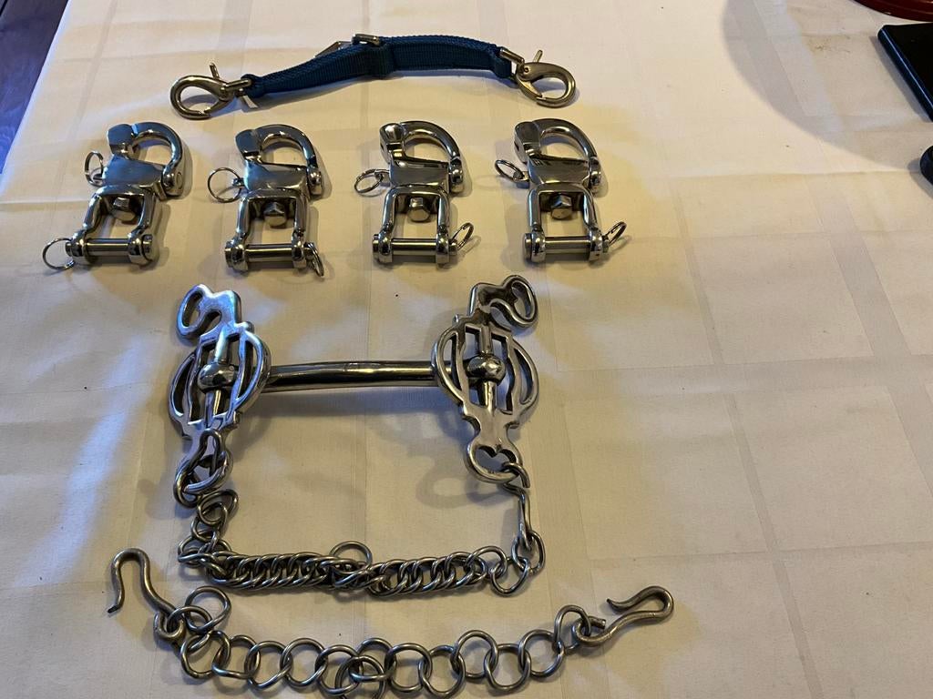 Paarden spullen Friese paardenbit veiligheidssluitingenkoets, Ophalen of Verzenden, Zo goed als nieuw, Overige soorten