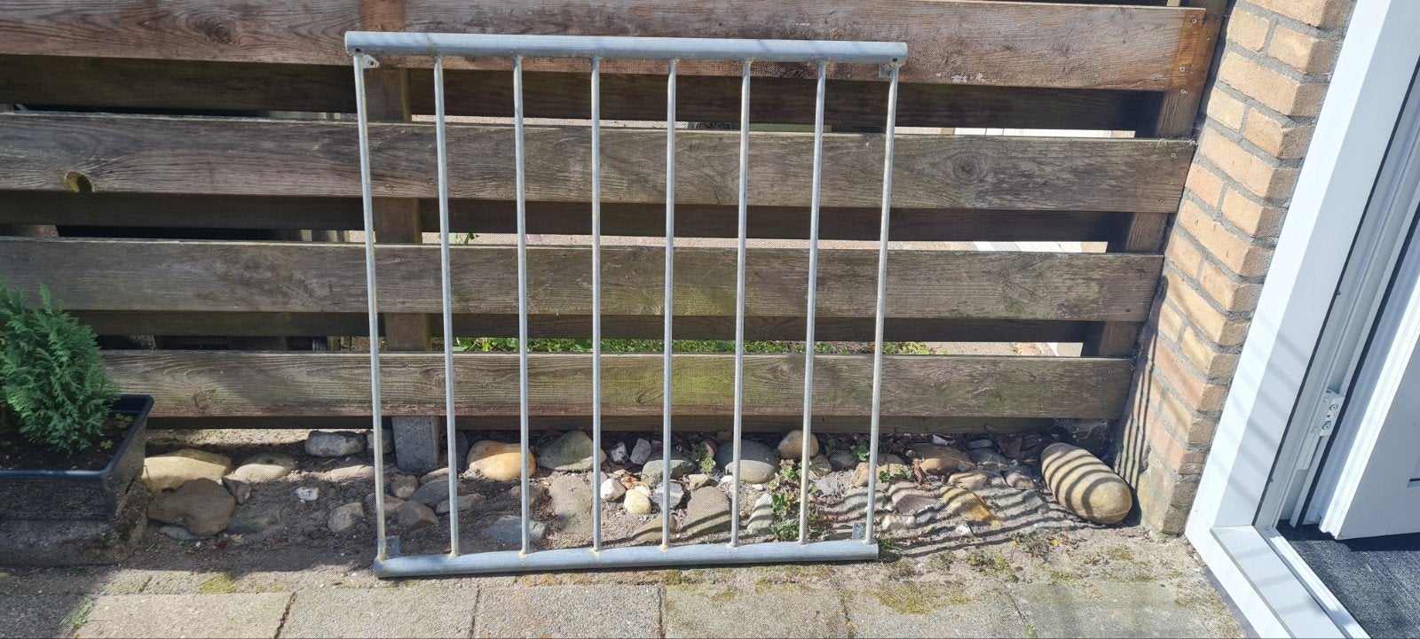 Frans balkon hek - 86x86,5 cm, Ophalen, Gebruikt, IJzer, Overige typen