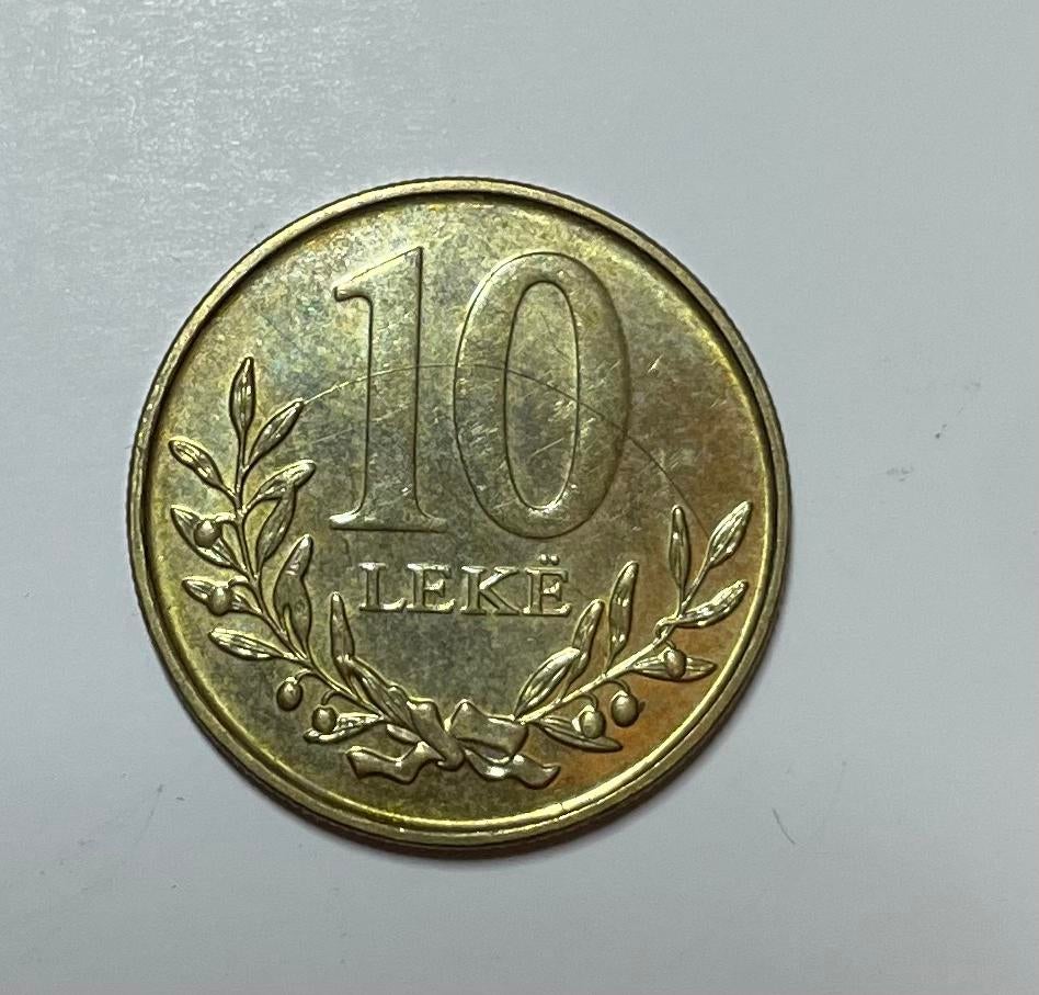 10 lek Albanië 2023, Ophalen of Verzenden, Overige landen